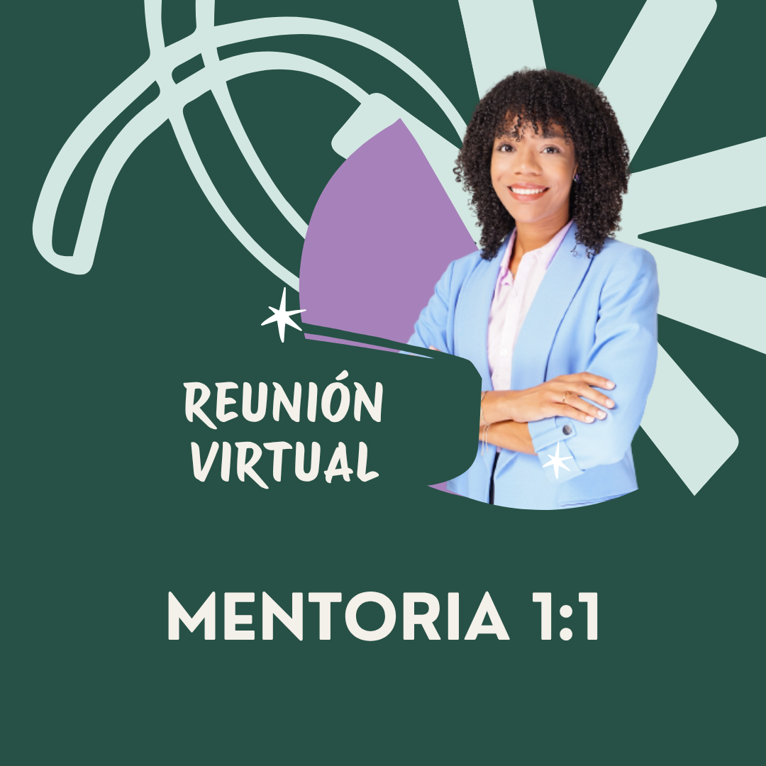 Mentoria privada 1:1 (1 sesión)