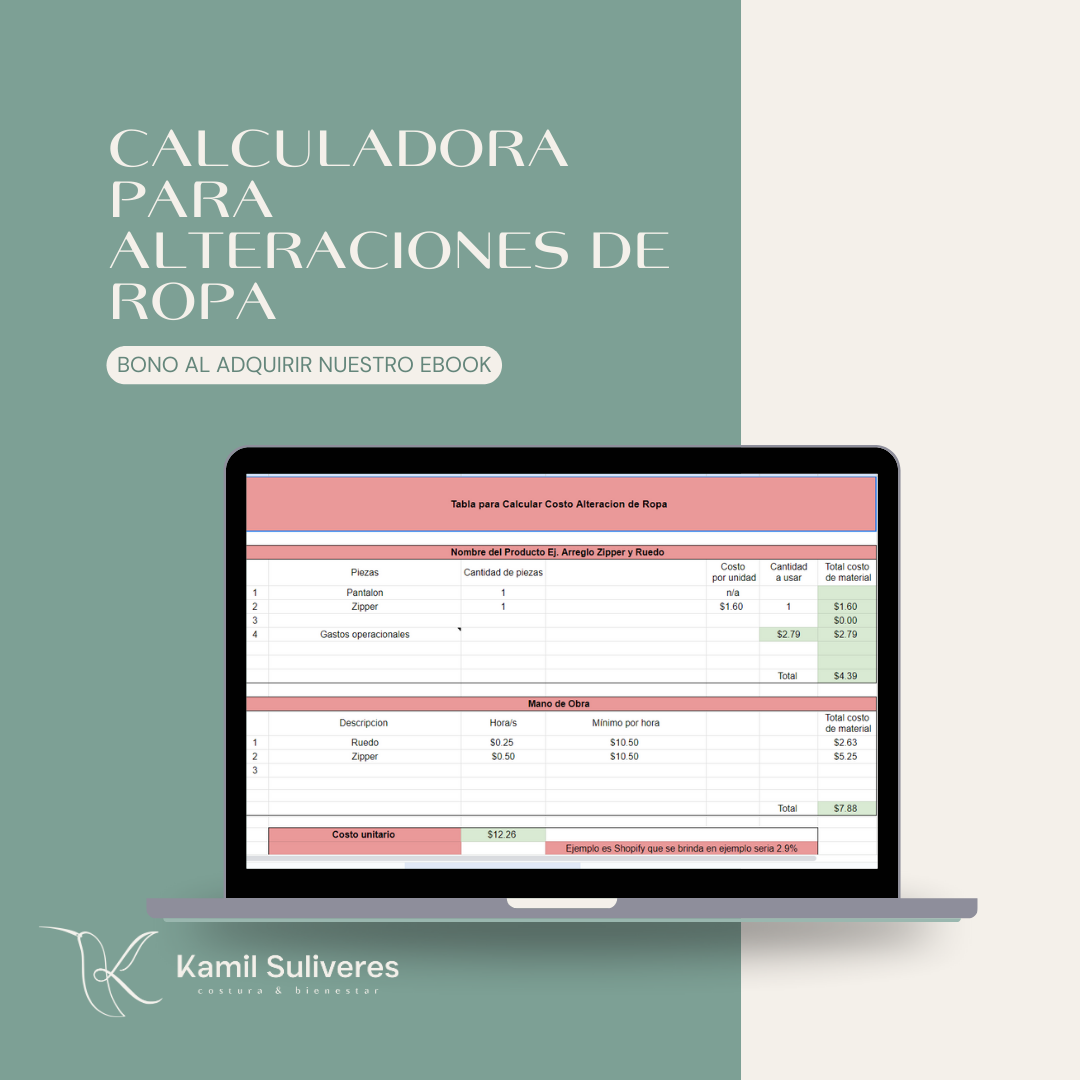 Ebook: Calcula tus precios de productos hechos a mano