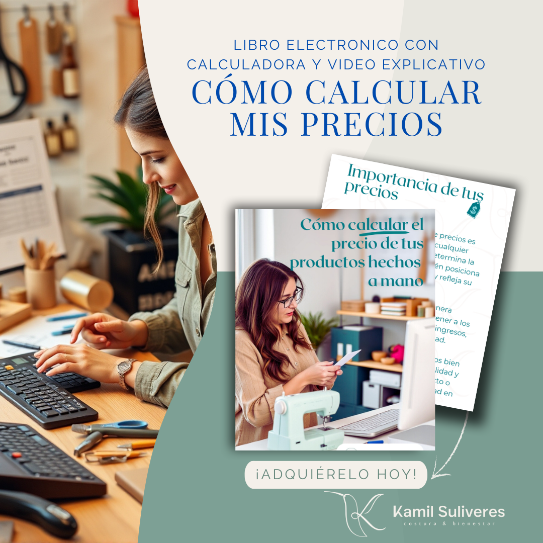 Ebook: Calcula tus precios de productos hechos a mano