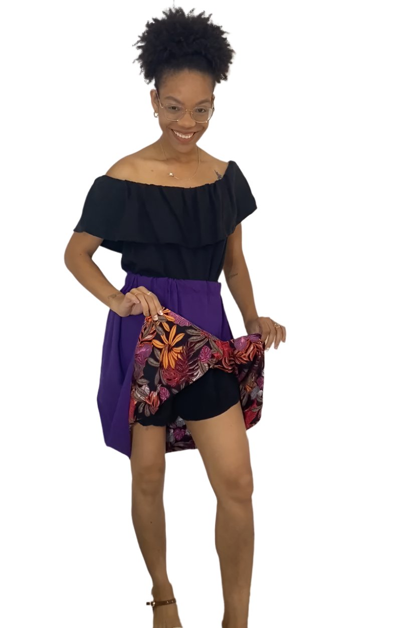Skirt Reversible Violeta