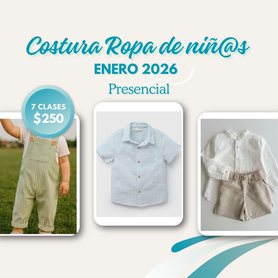 Costura de Ropa de Niños y Niñas Ene - Feb 2026