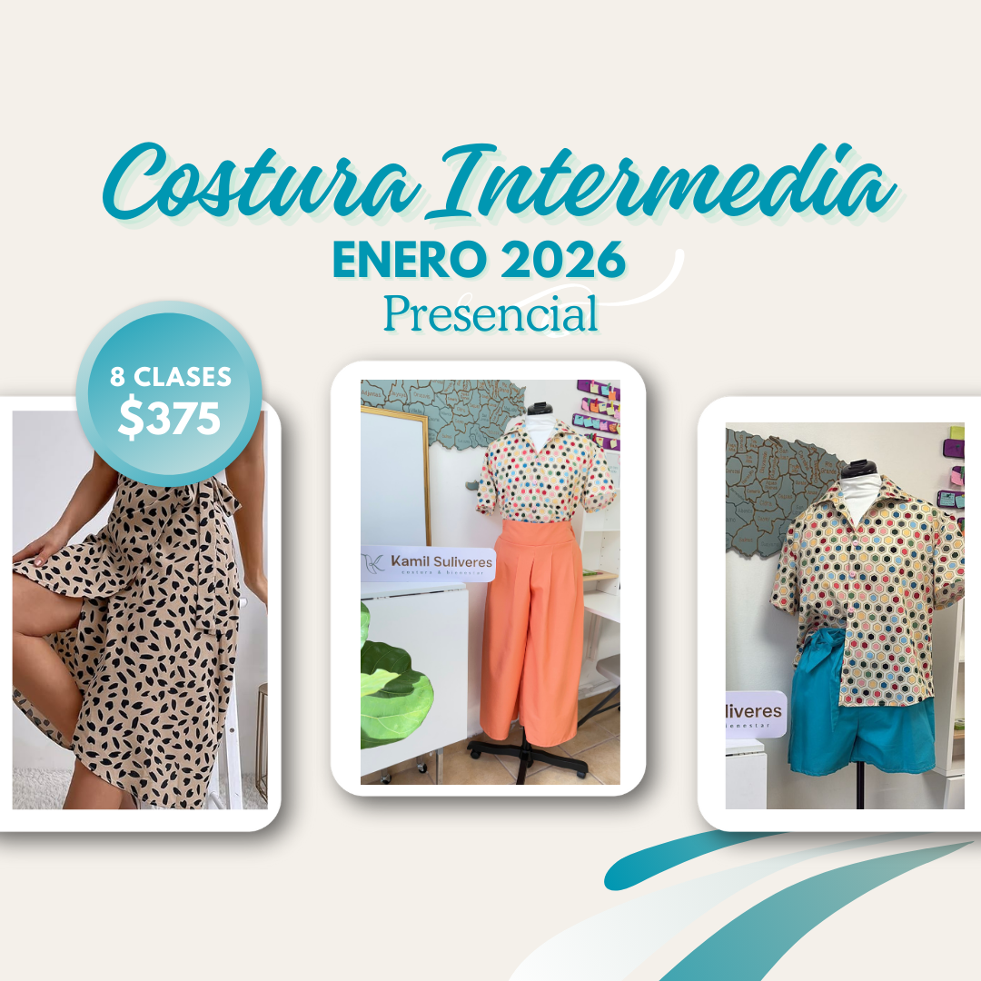 Costura Intermedia Sábados Enero-Feb 2026