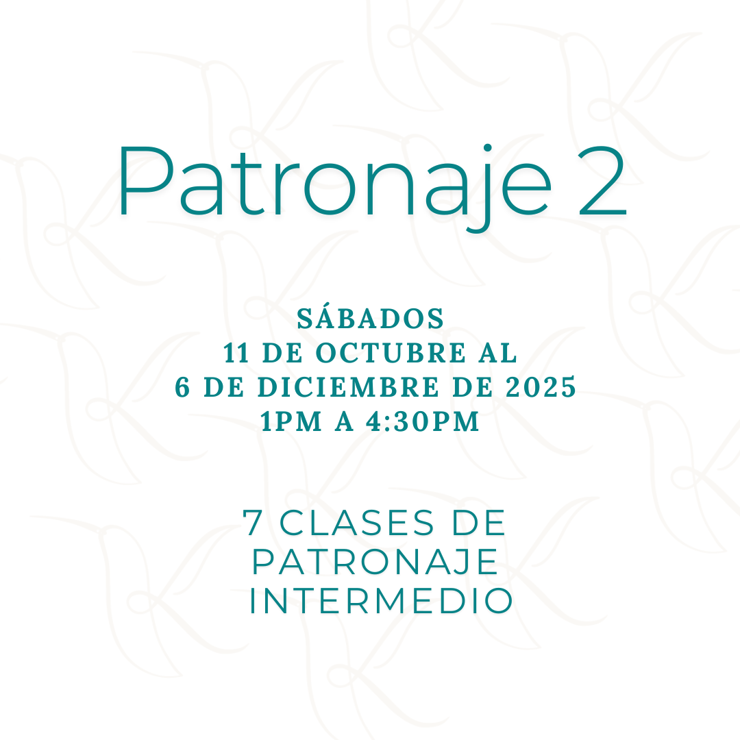 Patronaje 2 - Sábados Octubre a Diciembre