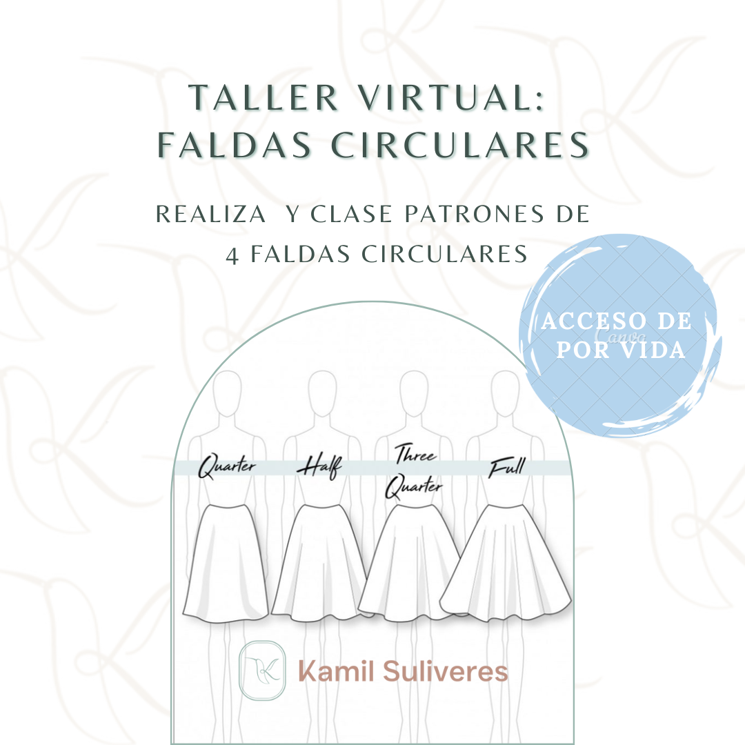 Clase Virtual: Faldas Circulares