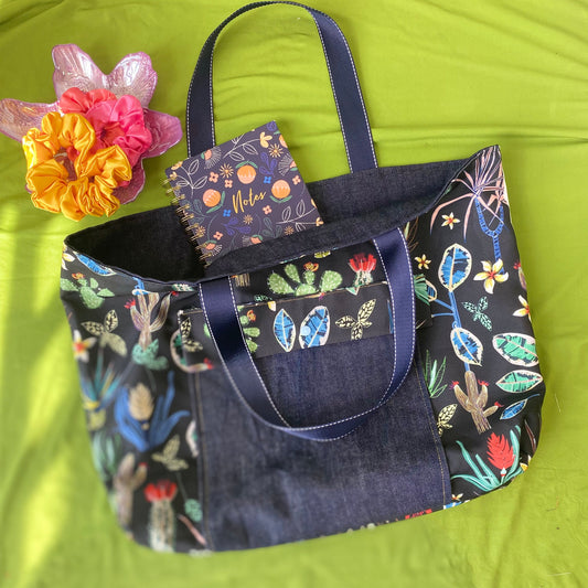 Bolso Tote “Cactus vibes”