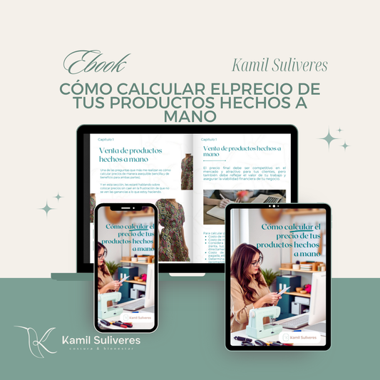 Ebook: Calcula tus precios de productos hechos a mano