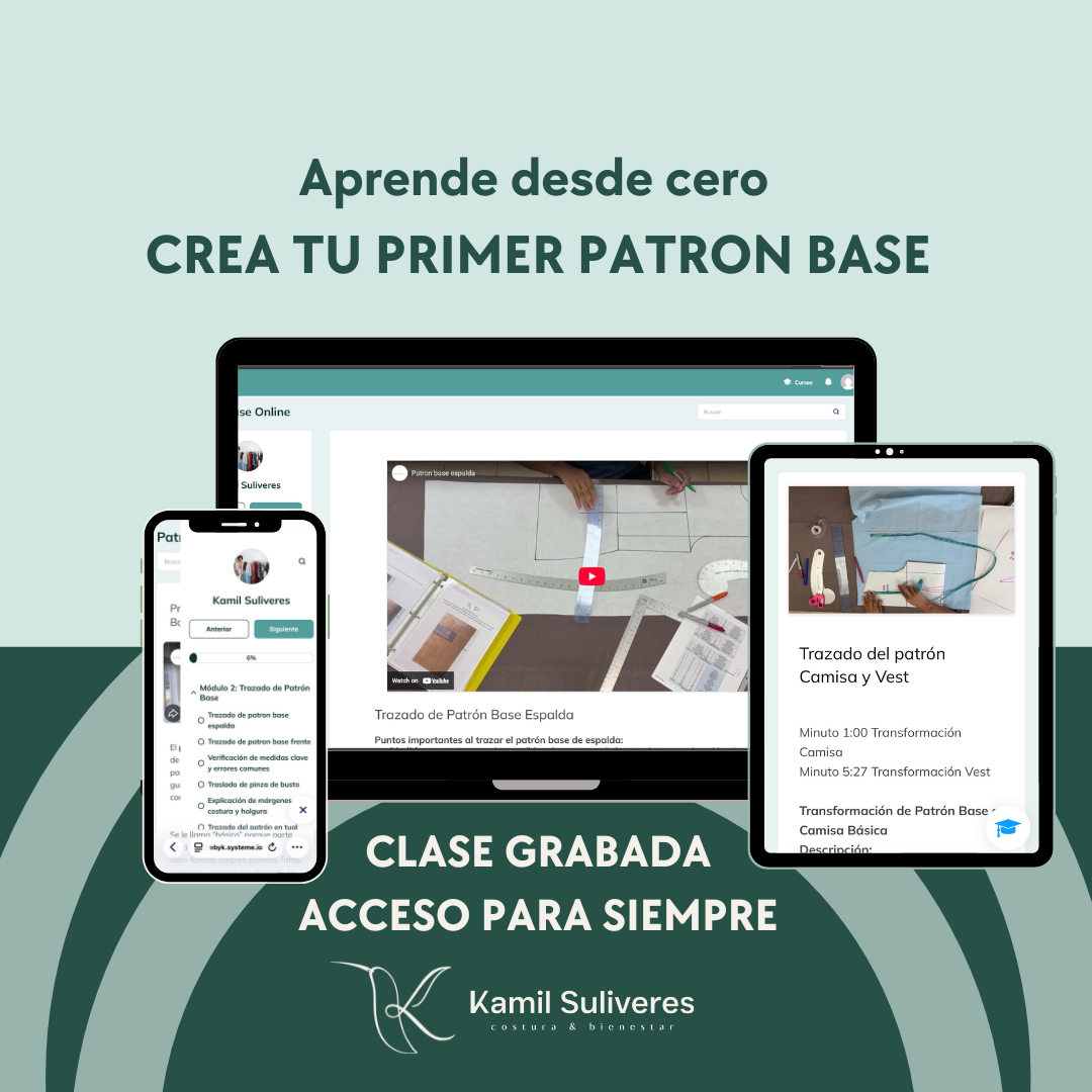 Curso Patrón Base VIRTUAL