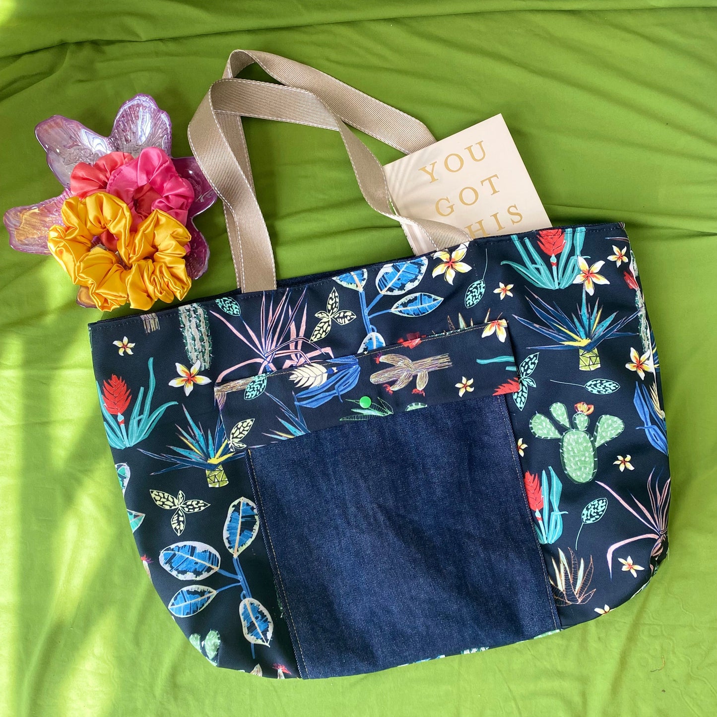 Bolso Tote “Cactus vibes”