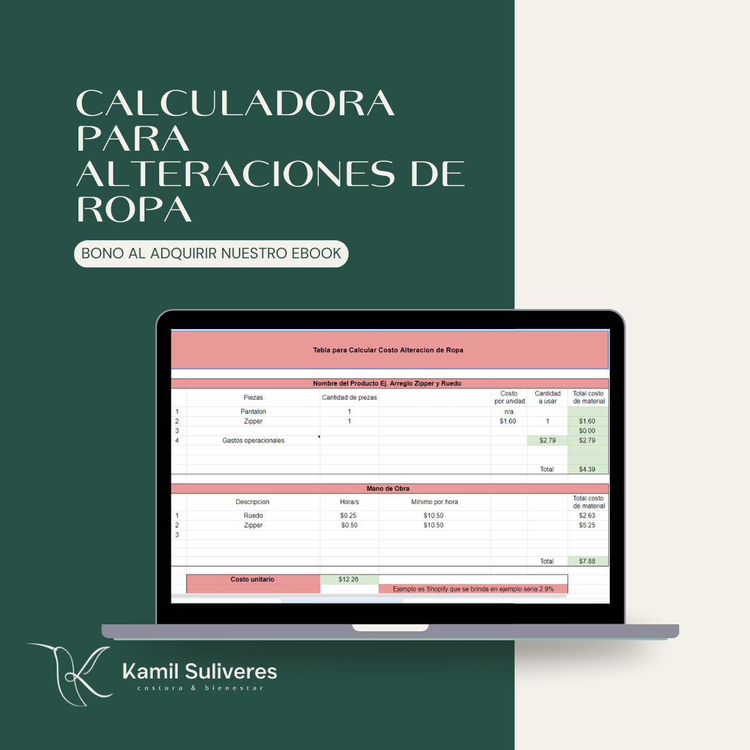 Ebook: Calcula tus precios de productos hechos a mano
