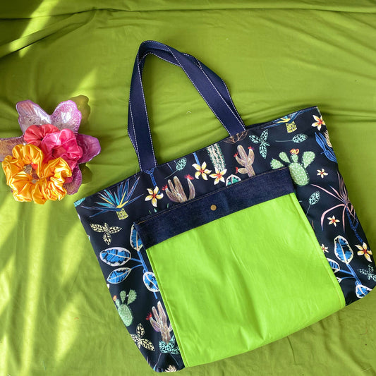 Bolso Tote “Cactus vibes”