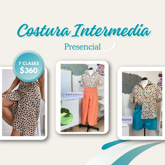 Costura Intermedia Sábados Junio 2026