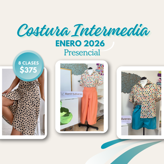 Costura Intermedia Sábados Enero-Feb 2026