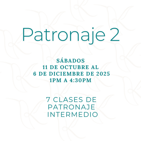 Patronaje 2 - Sábados Octubre a Diciembre