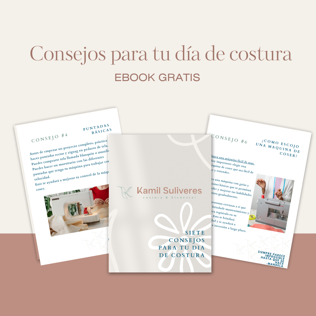 Siete consejos para aprender a coser | Documento digital PDF
