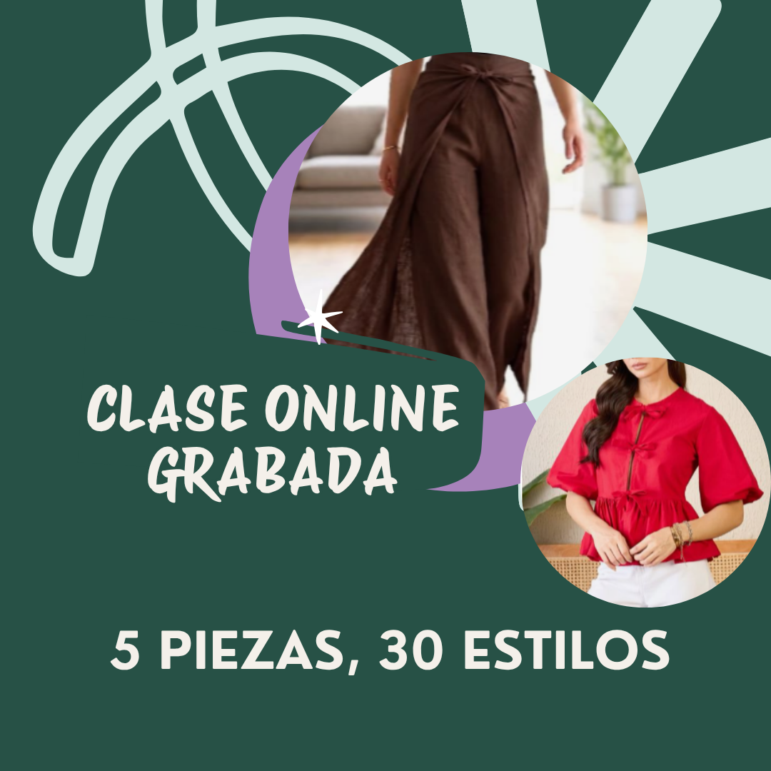 Curso Virtual: 5 piezas, 30 estilos